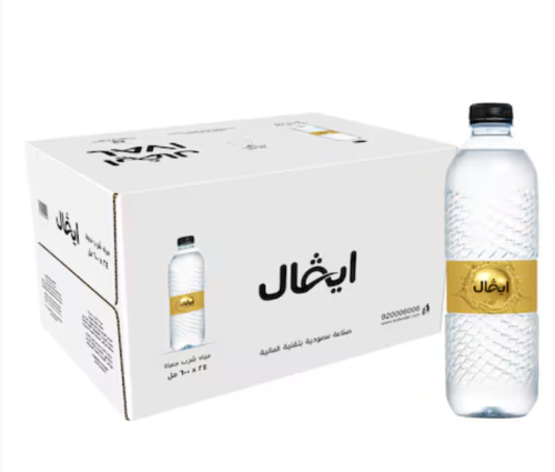 مياة ايفال 600مل 24 حبة