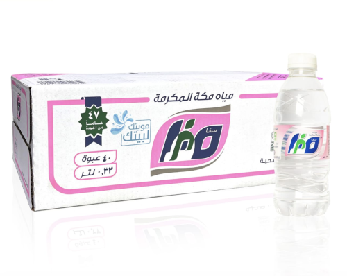 مياة صفا مكة 330مل 40 حبة