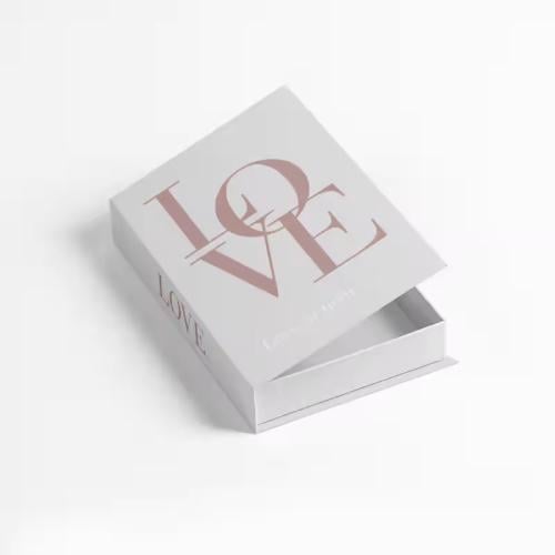 صندوق كتاب ديكوري عصري – تصميم كلمة LOVE