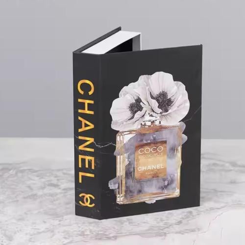 كتاب ديكوري قابل للفتح – مستوحى من عطر كوكو شانيل...