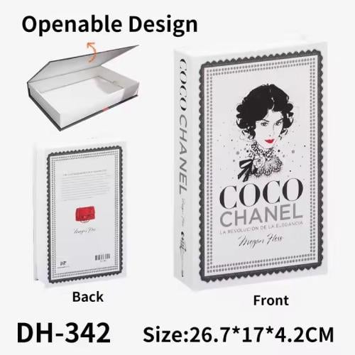 كتاب ديكوري فاخر بتصميم كوكو شانيل