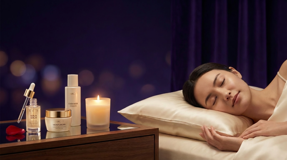 الروتين الليلي السحري: 4 خطوات لعناية فائقة ببشرتك وشعرك