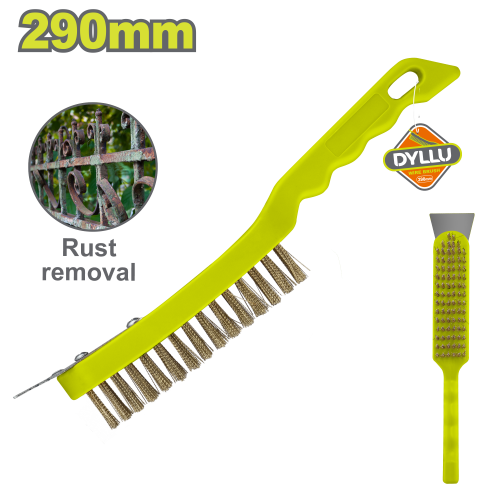 فرشة سلك بمكشطة 290MM