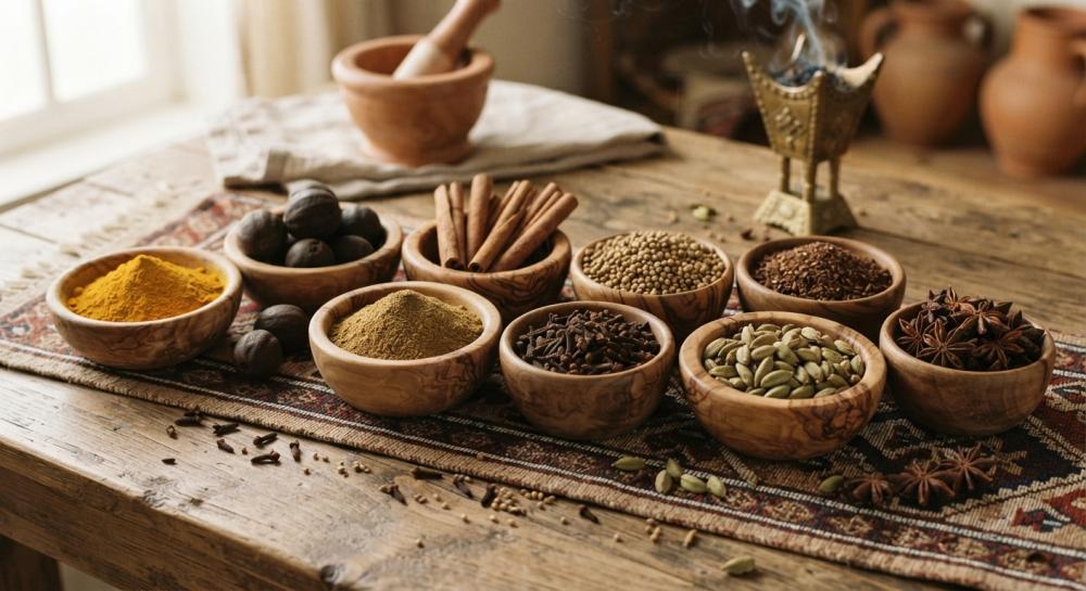 طريقة عمل بهارات الكبسة السعودية