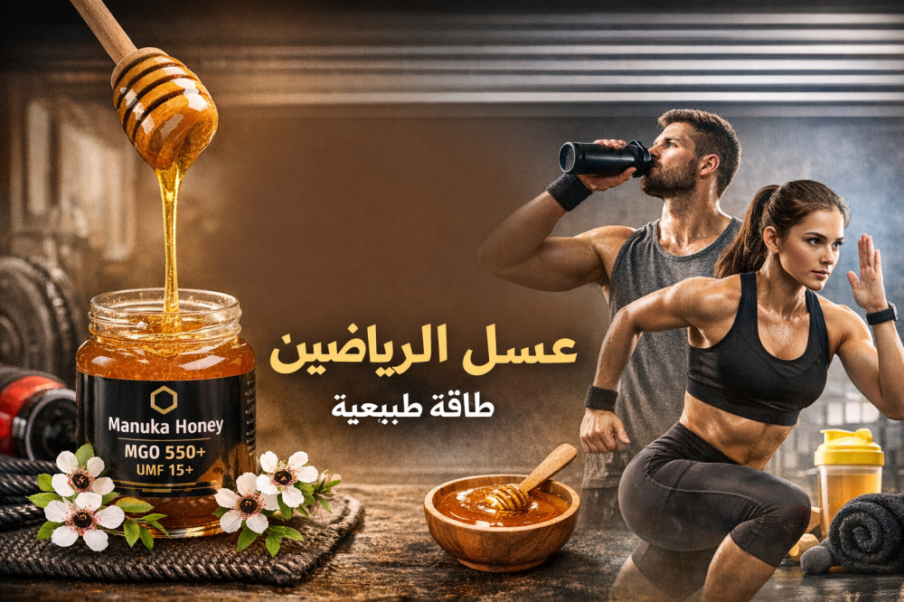عسل المانوكا للرياضيين طاقة طبيعية ودعم للمناعة