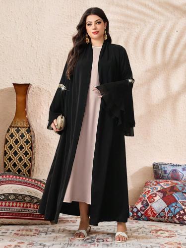 جلبية نساء كاجوال طويلة الأكمام