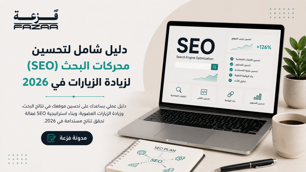دليل شامل لتحسين محركات البحث (SEO) لزيادة الزيارات في 2026