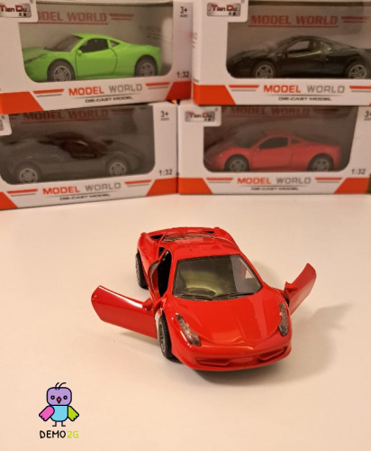 سيارة Ferrari (أحمر)
