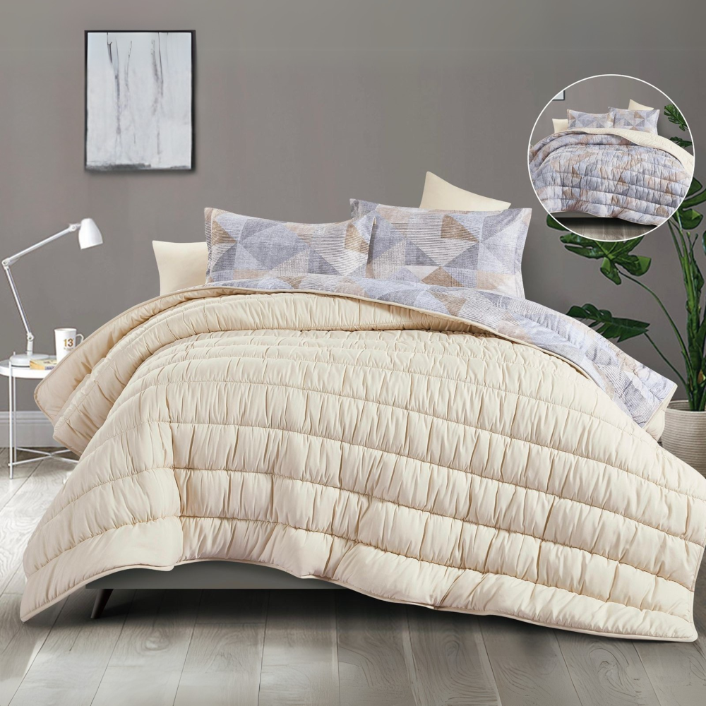 مفرش نوسين - فاخر مزدوج -6 قطع