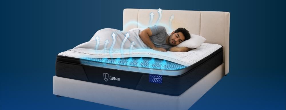 The Science of Cool Sleep: Why Your Mattress Decides How Cool You Sleep