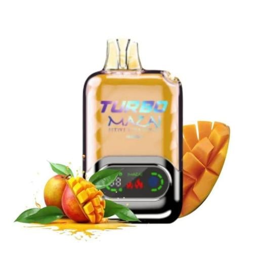 مزاج تيربو 15000 سحبة مانجو Mazaj Turbo 15000 Puffs Mango