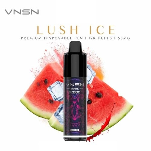 سحبة فنسن سبارك 12000 لوش ايس VNSN 12K SPARK LUSH ICE - فيب السعودية