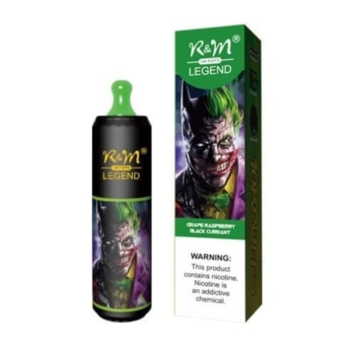 سحبة ار اند ام ليجند 10 الاف موشة عنب توت R M LEGEND 10K PUFFS GRAPE