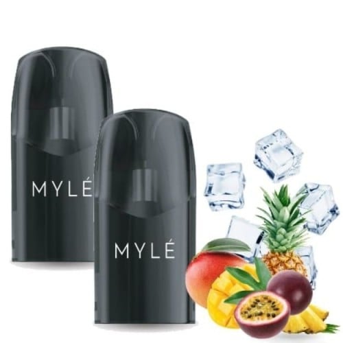 بودات مايلي ميتا بود الاصدار الخامس نكهة فواكه استوائية ايس Myle Meta Pods V5 Iced Tropical Fruit
