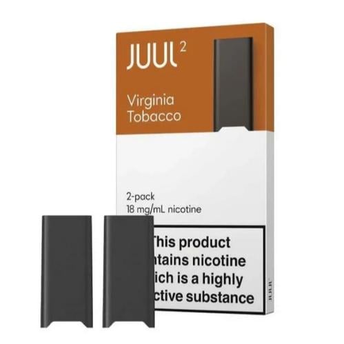 بودات سحبة جول 2 فرجينيا تباكو JUUL 2 Virginia Tobacco Pods