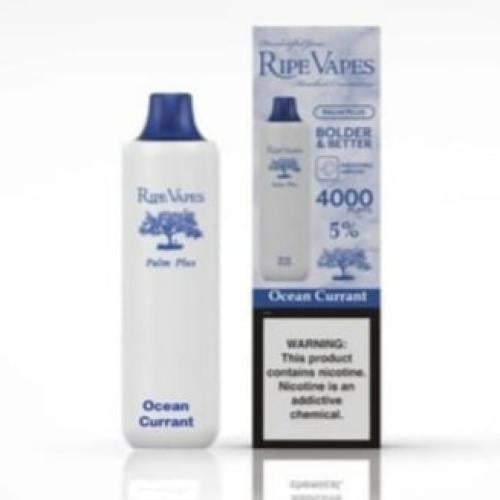 سحبة إلكترونية بنكهة الكشمش الأسود Ripe Vapes VCT Palm Plus 4000