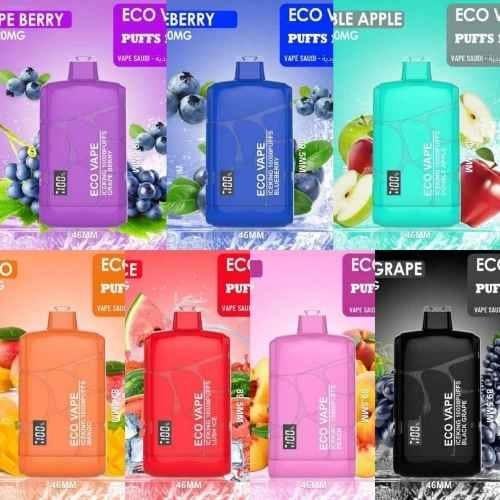 سحبة ايس كنج من ايكو فيب 10000 موشة نكهات متنوعة - ECO VAPE ICE KING 10K PUFFS