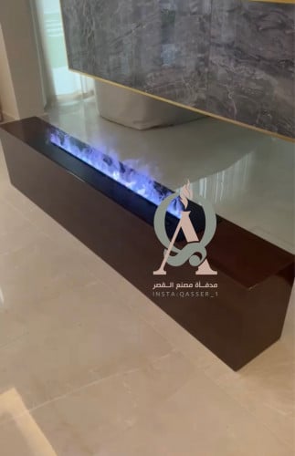 ديكور خشبي مع جهاز 3D تصميم مودرن