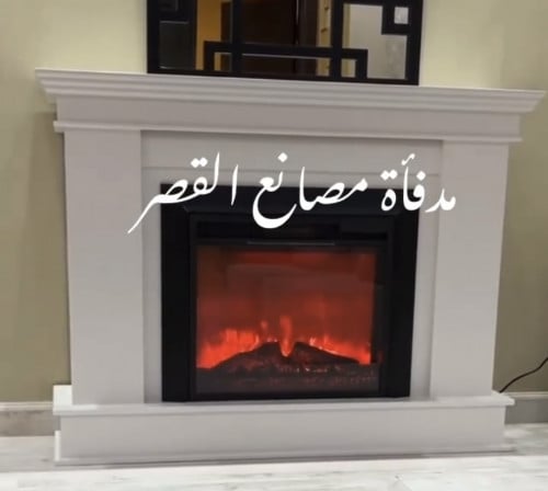 مكتبة خشبيه بتصميم مربع مودرن