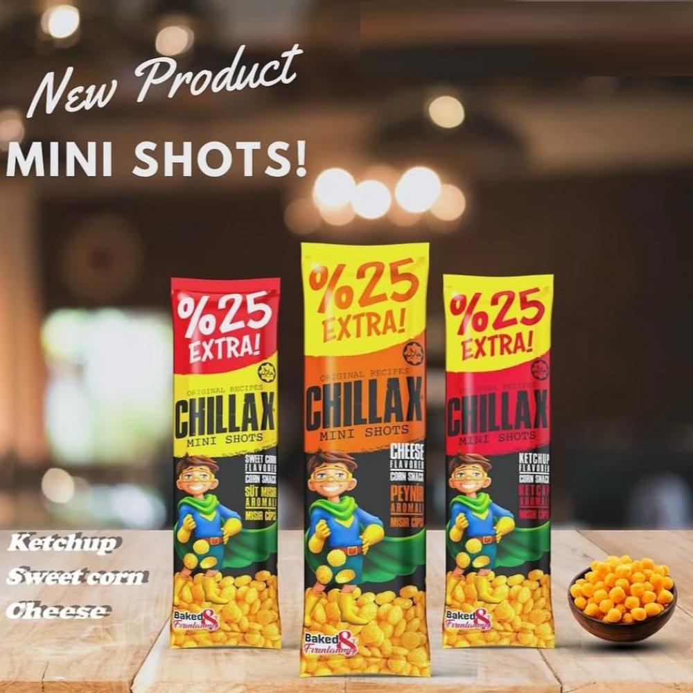 كرات الذرة الصغيرة  بنكهة الذرة الحلوة 25 جرام