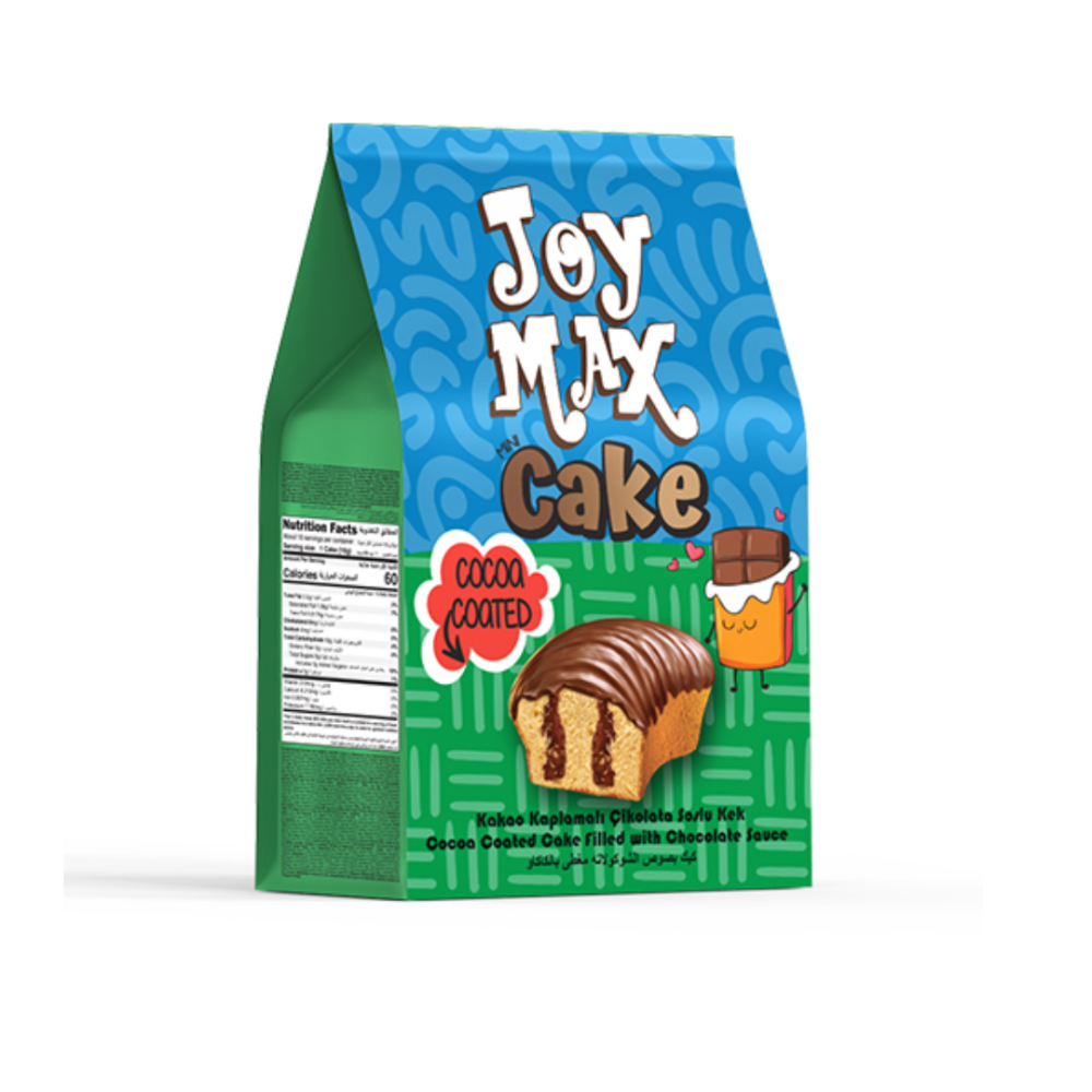 كيكة الفانيليا المغطاة بصوص الشوكلاتة - 160 جرام