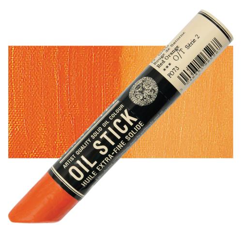 Oil stick- حجم 13 cm درجة اللون RED ORANG-NO 640