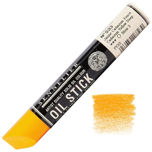 Oil stick- حجم 13 cm درجة اللون Cadmium YELLOW Dee...