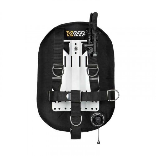 Mares XR Rec Trim Single Backmount Set - Oxygen and Helium