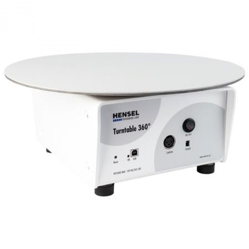 Hensel 15.5 Turntable 360 Degree Remote-Controlled Table for Product  Photography, 264.5 Lbs Capacity - Oxygen and Helium