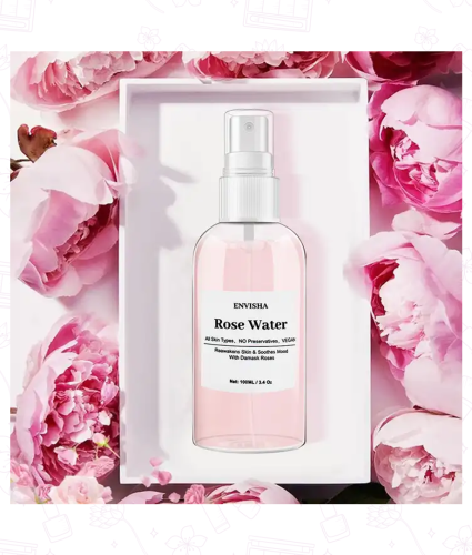 معطر جسم مستخلص من الروز طبيعي 100% يرطب ويعطي الب...