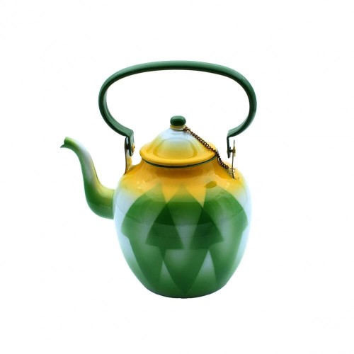 ابريق غضار اخضر سعة 1.8 لتر