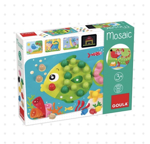 Baby Mosiac Coloring - تلوين بالقطع الخشبيه - مونت...