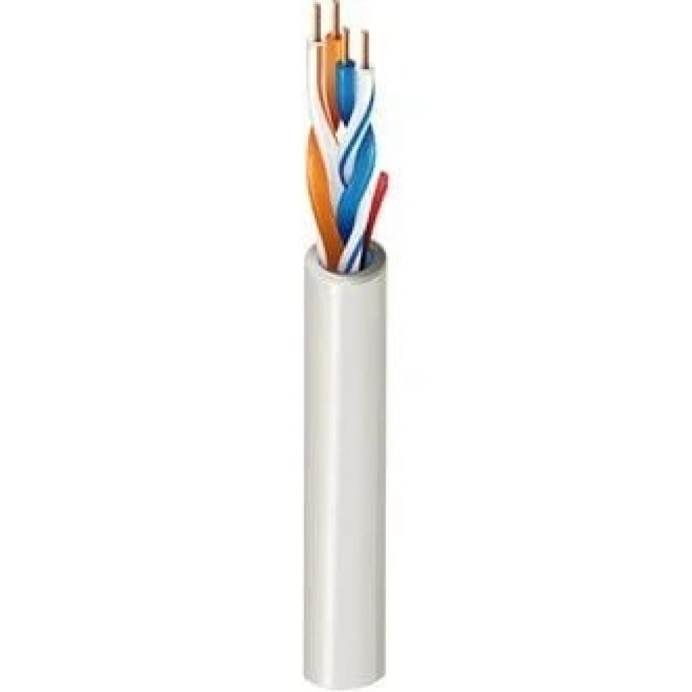 كابل شبكة CAT3 U/UTP 1227A1 من بلدن - عدد 2 زوج 4 خط - مقاس 24AWG - رمادي