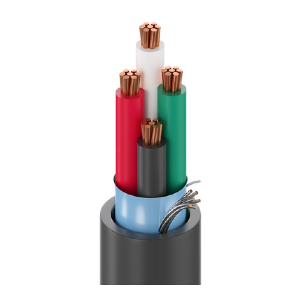 كابل سماعة 5202FE من بلدن - عدد 4 خط - مقاس 16 AWG - رمادي