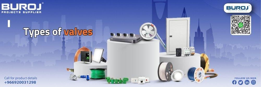 types of valves in piping