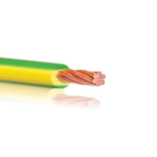 كابل منخفض الجهد (إيرث) CU/PVC من كابلات الرياض - مقاس 1x120 - أخضر x أصفر