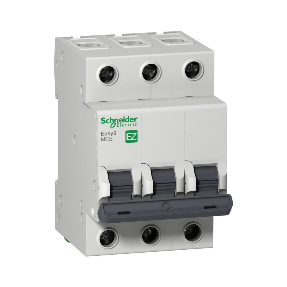 Schneider-Miniature circuit breaker (MCB)- Easy9- 3P-32A -C 6000A-400V- EZ9F56332