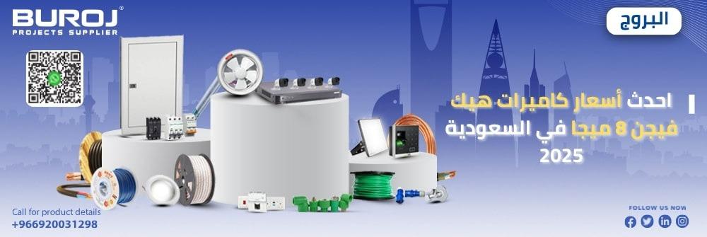 أسعار كاميرات هيك فيجن 8 ميجا