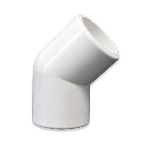 Chanel light elbow 160 mm - white