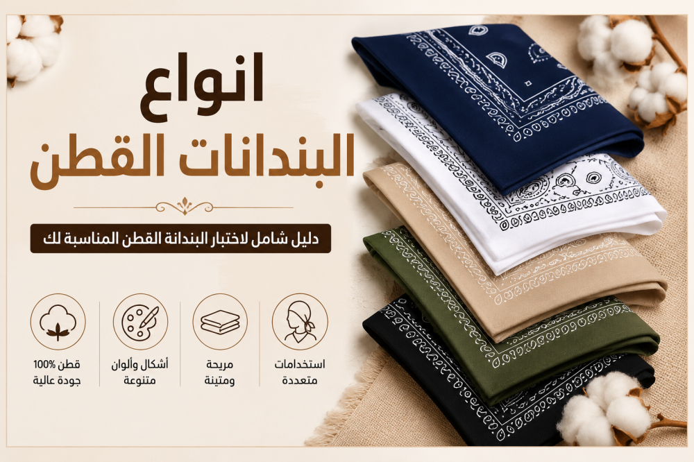 انواع البندانات القطن واستخداماتها اليومية