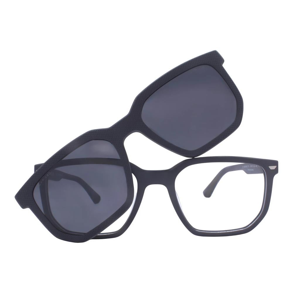 اطار طبي كليب أون Clip On ماركة POLICE موديل BEYOND LITE 4 UPLF75 COL 1GPZ *3P