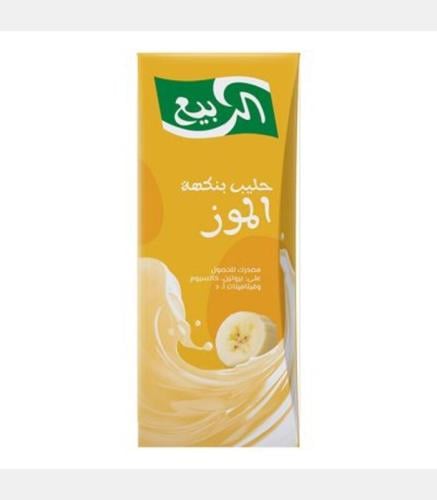 حليب الربيع طويل الاجل بنكهة الموز 125 مل