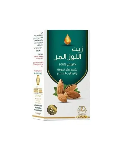 زيت الشعر وادي النحل باللوز المر 125 مل