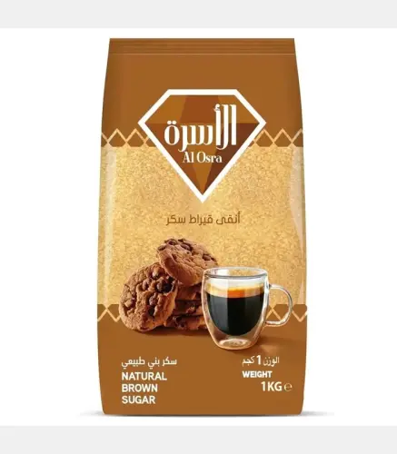 سكر الاسرة بني طبيعي 1 كيلو