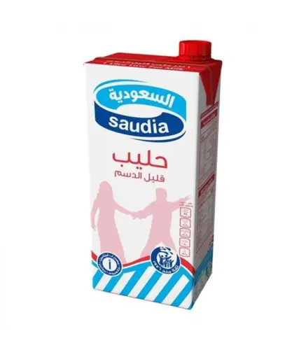 حليب السعودية قليل الدسم 1 لتر