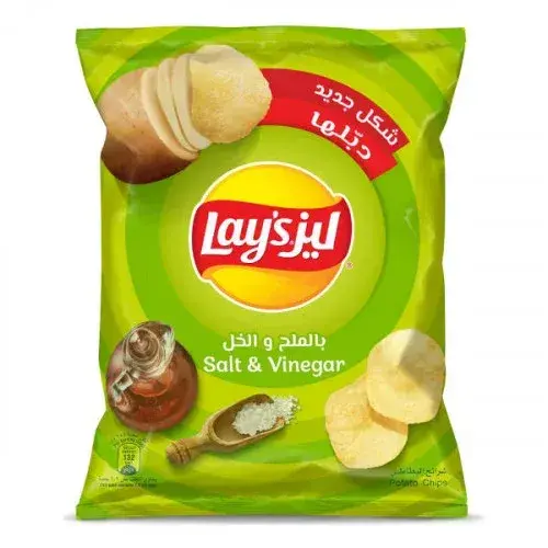 بطاطس ليز خل وملح 60 جم