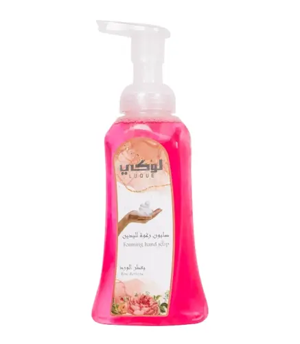صابون سائل لوكي رغوة بعطر الورد 480 مل