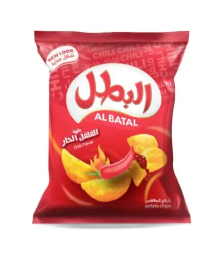 بطاطس البطل حار 110جم