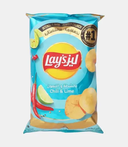 بطاطس ليز شطة وليمون 165جم