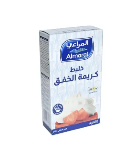 خليط كريمة الخفق المراعي بنكهة الفانيليا 140 جم